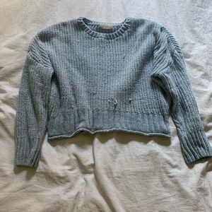 Altar’d state blue soft knit sweater